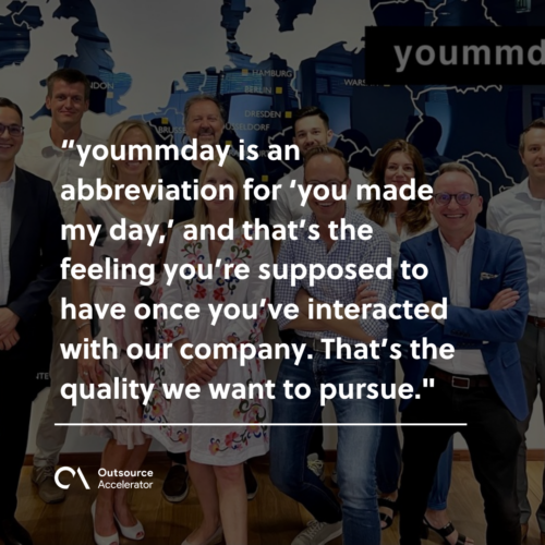 Claas-van-Delden-Yoummday-Outsource-Accelerator-podcast-qoute